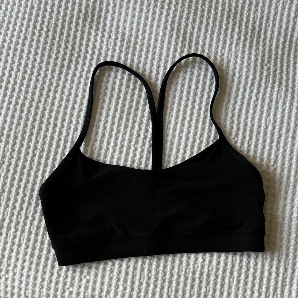Lululemon Flow Y Bra Nulu Black